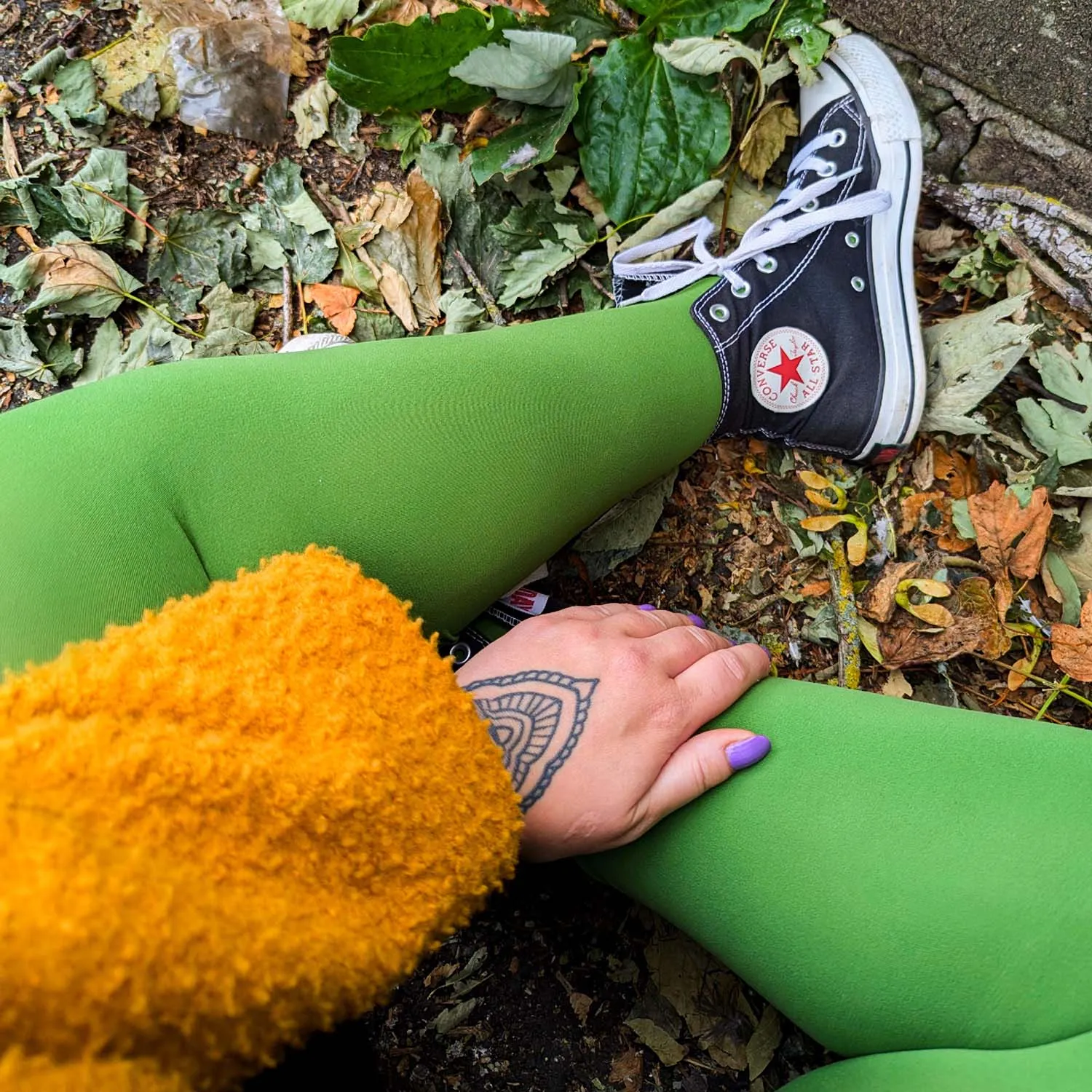 80 Denier Strumpfhosen - Peas