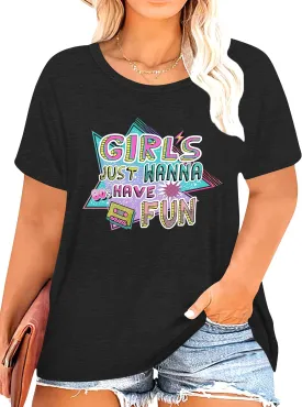 80s Baby 90s Made Me Shirt: Women Plus Size 90s Outfits Shirts Retro 80's Nostalgia Tshirt