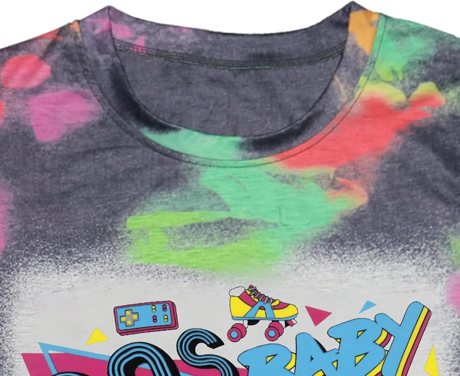 80s Baby 90s Made Me Shirt: Women Plus Size 90s Outfits Shirts Retro 80's Nostalgia Tshirt