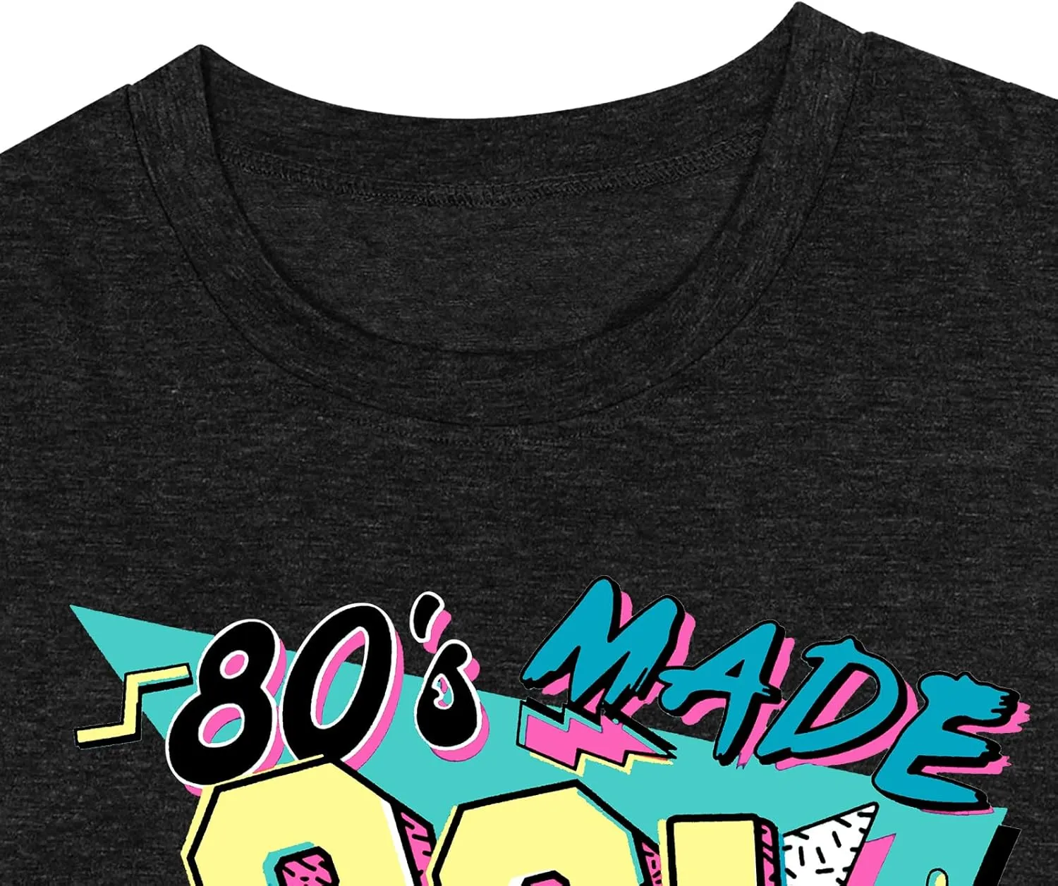 80s Baby 90s Made Me Shirt: Women Plus Size 90s Outfits Shirts Retro 80's Nostalgia Tshirt