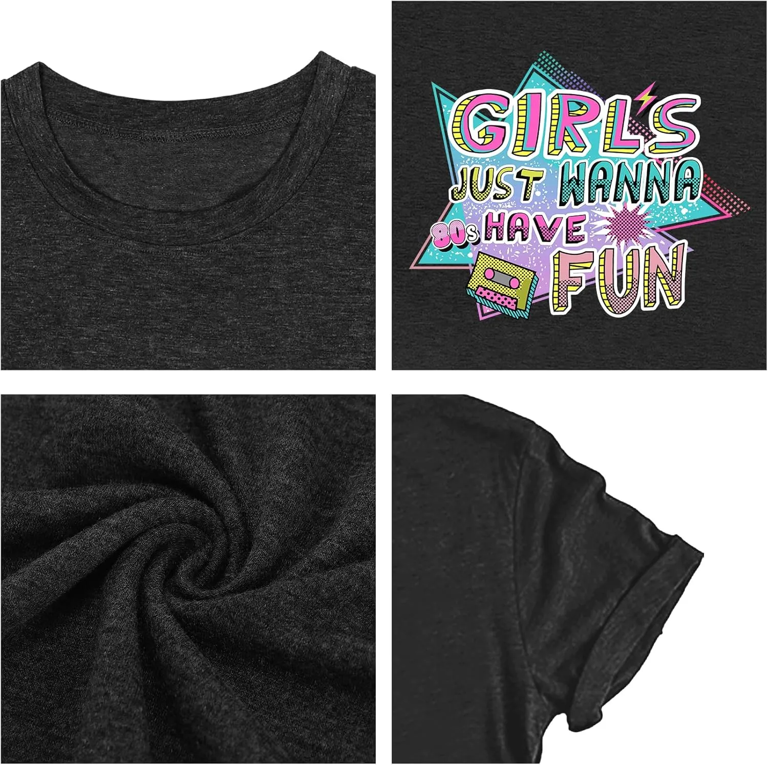 80s Baby 90s Made Me Shirt: Women Plus Size 90s Outfits Shirts Retro 80's Nostalgia Tshirt