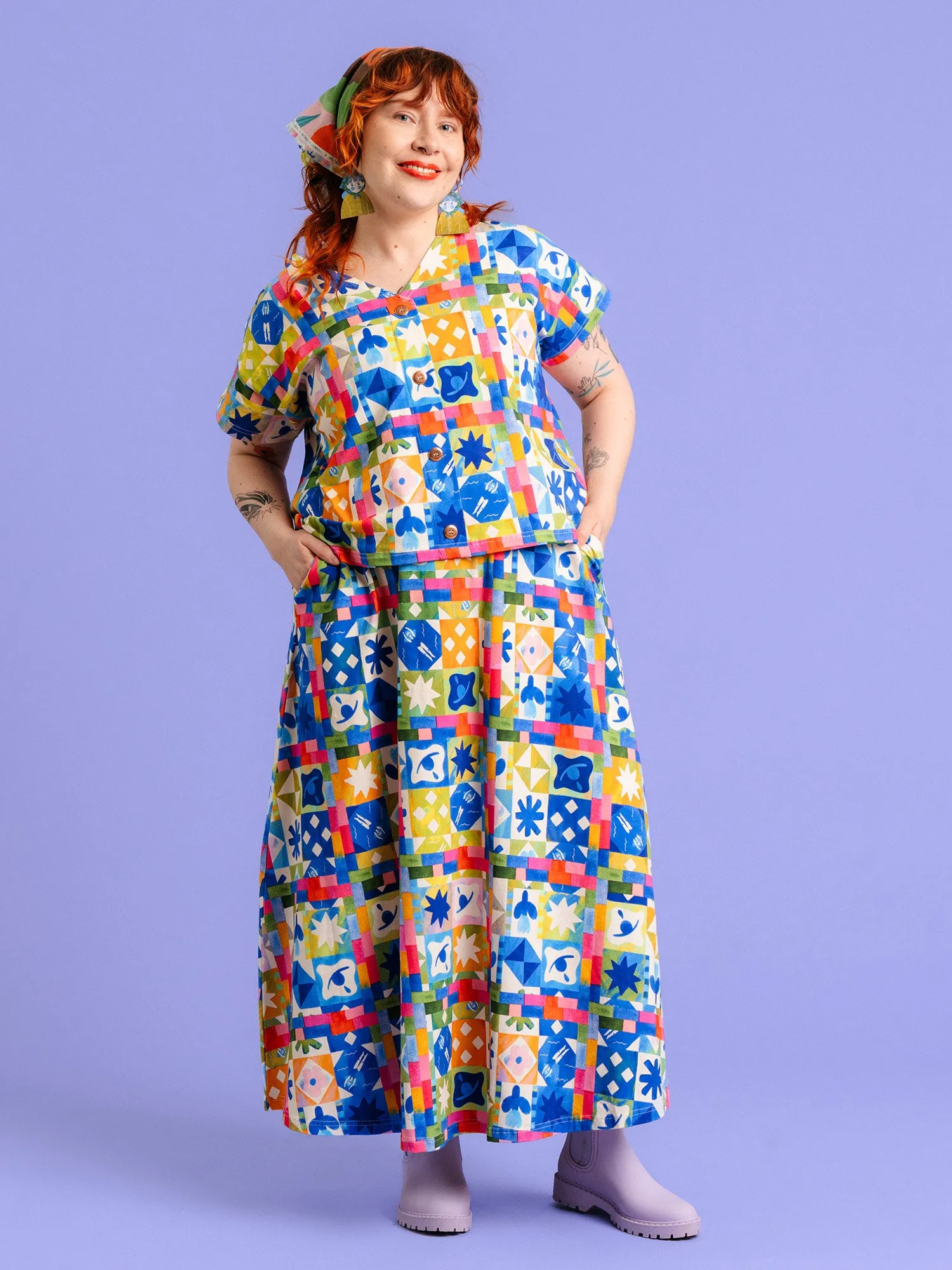 Alison Torkku Skirt Colorful