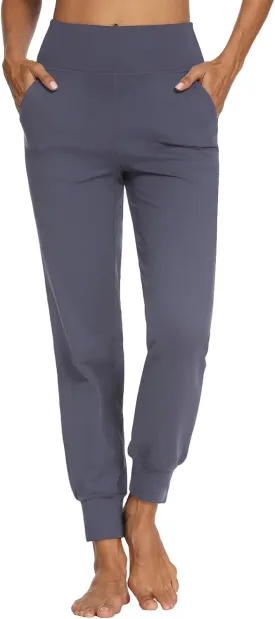 Buttery Soft Women's Yoga Joggers Pants/Capris 4 Pockets High Waist Lightweight Sweatpants Running Lounge Pants