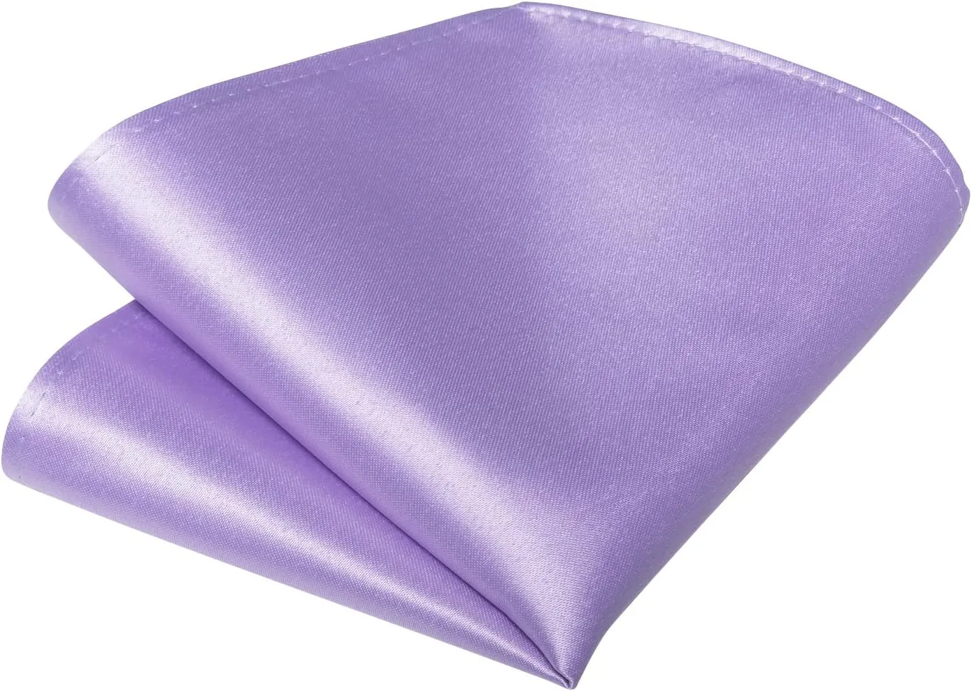 DiBanGu Solid Color Bow Ties for Men Formal Satin Self Tied Bowtie with Lapel Pin Pocket Square Cufflinks for Wedding Party