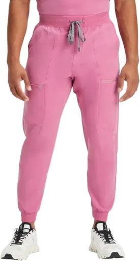 Fabletics Men's All-Shift 5-Pocket Scrub Jogger - MotionTech, 4-Way Stretch, Pocket-Packed, Lightweight, Semi-Slim Fit