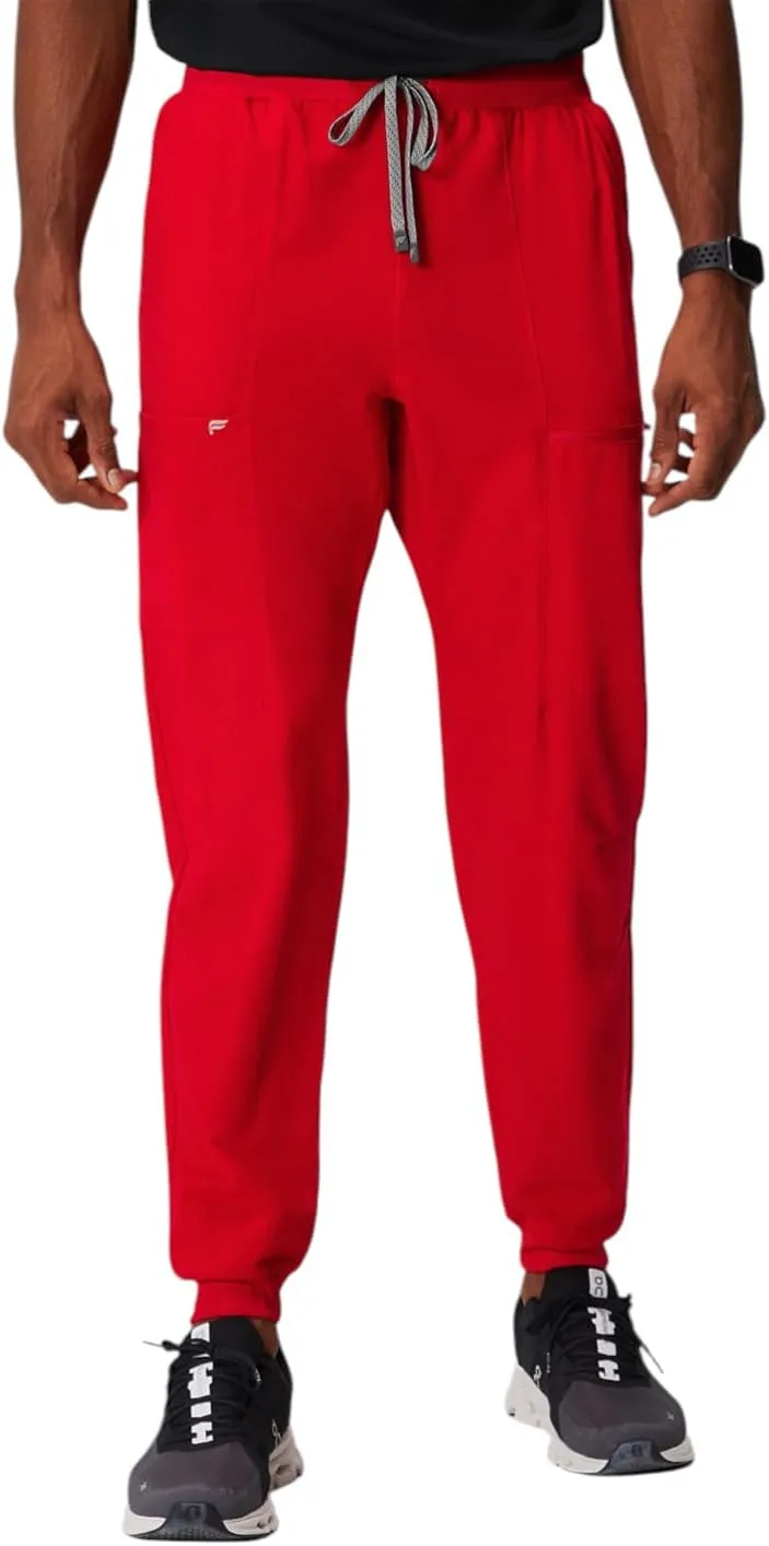 Fabletics Men's All-Shift 5-Pocket Scrub Jogger - MotionTech, 4-Way Stretch, Pocket-Packed, Lightweight, Semi-Slim Fit
