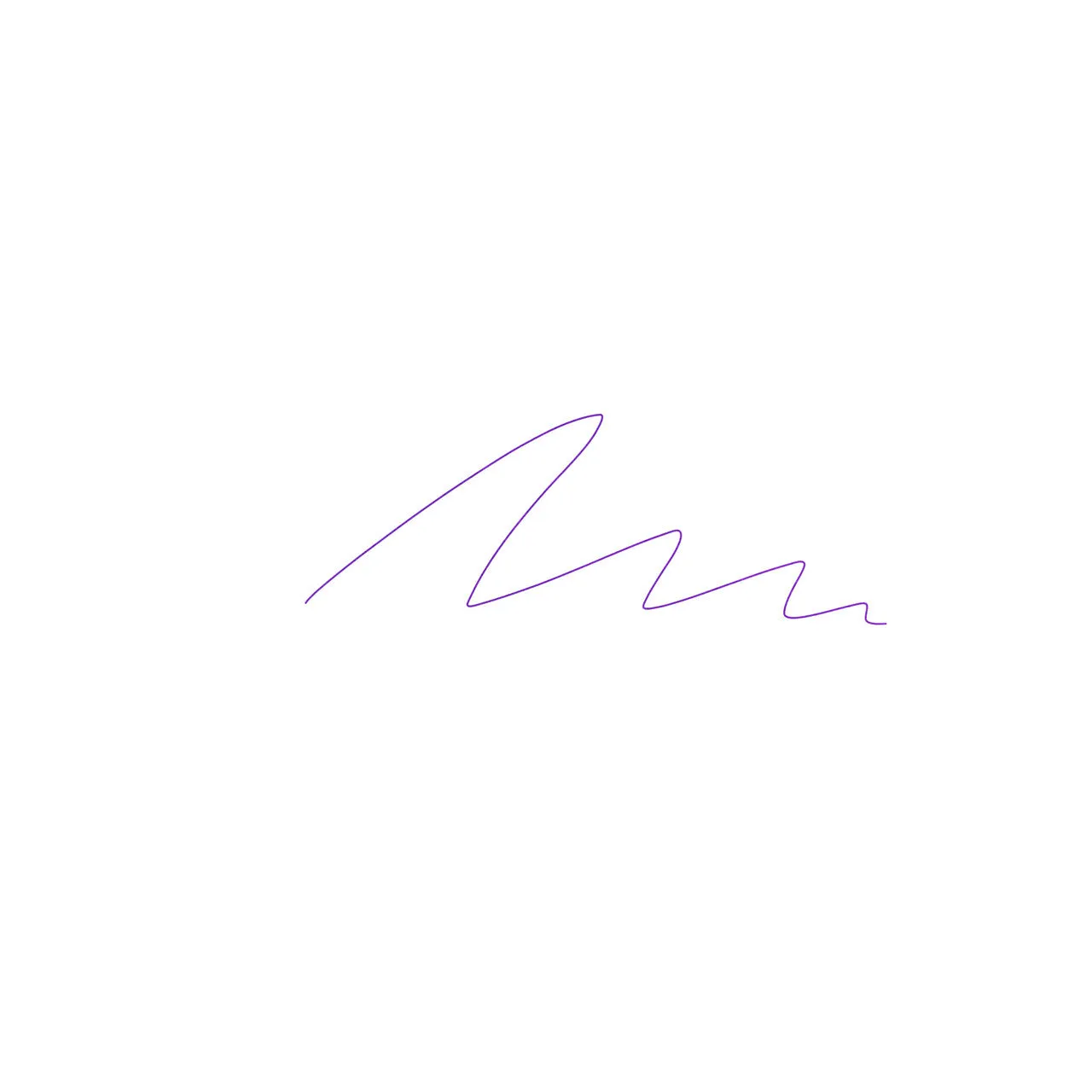 POSCA Ultra-Fine Tip Paint Marker Pen PC-1MR - Violet